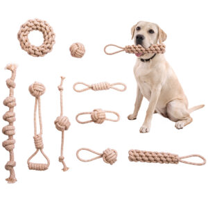 Wholesale Beige Cotton Rope Canine Toys from Producer