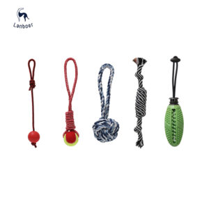 Wholesale Customized Cotton Sturdy Rope Canine Chew Toy Set for Pets